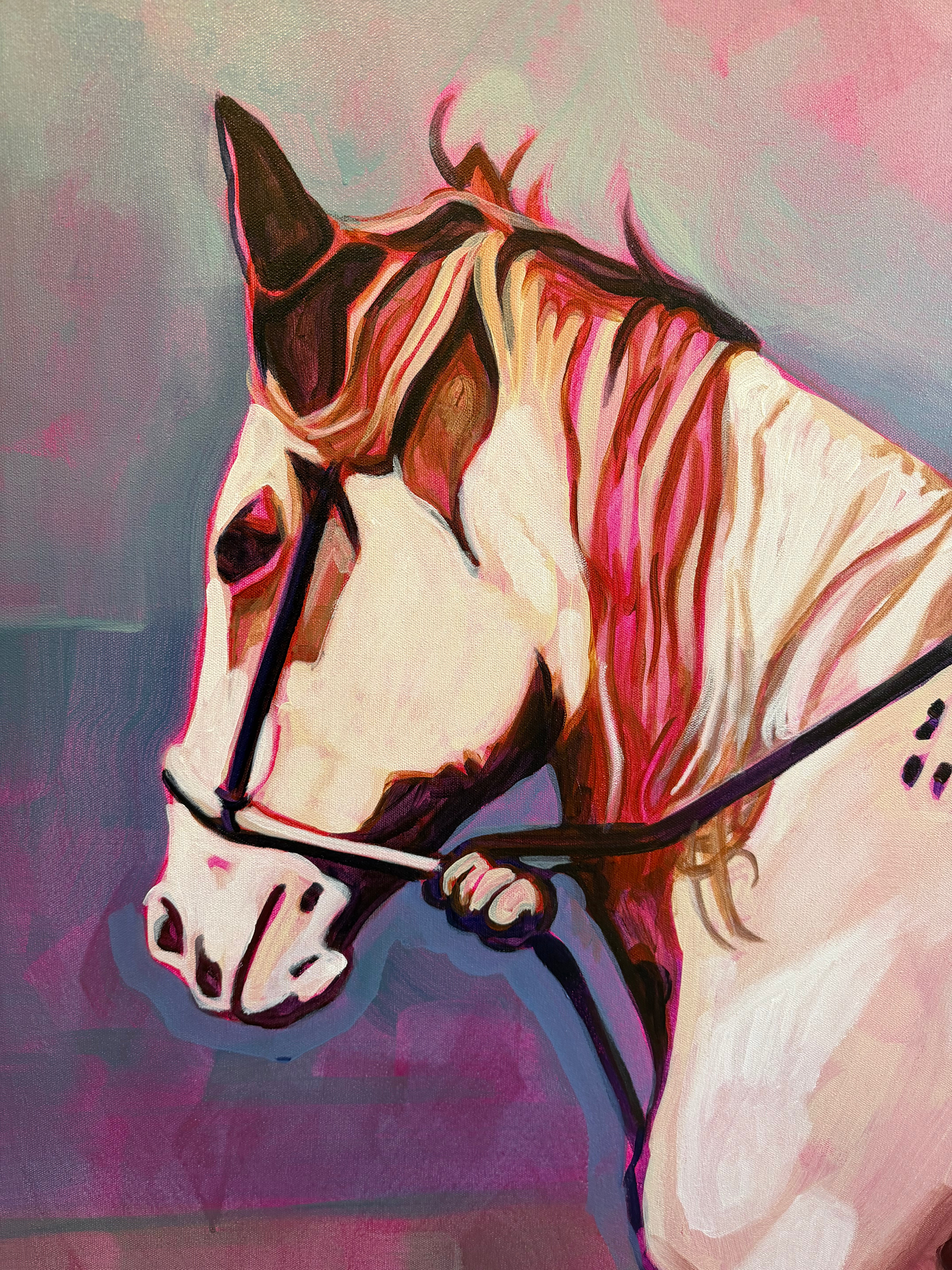 A Girl & Her Horse I