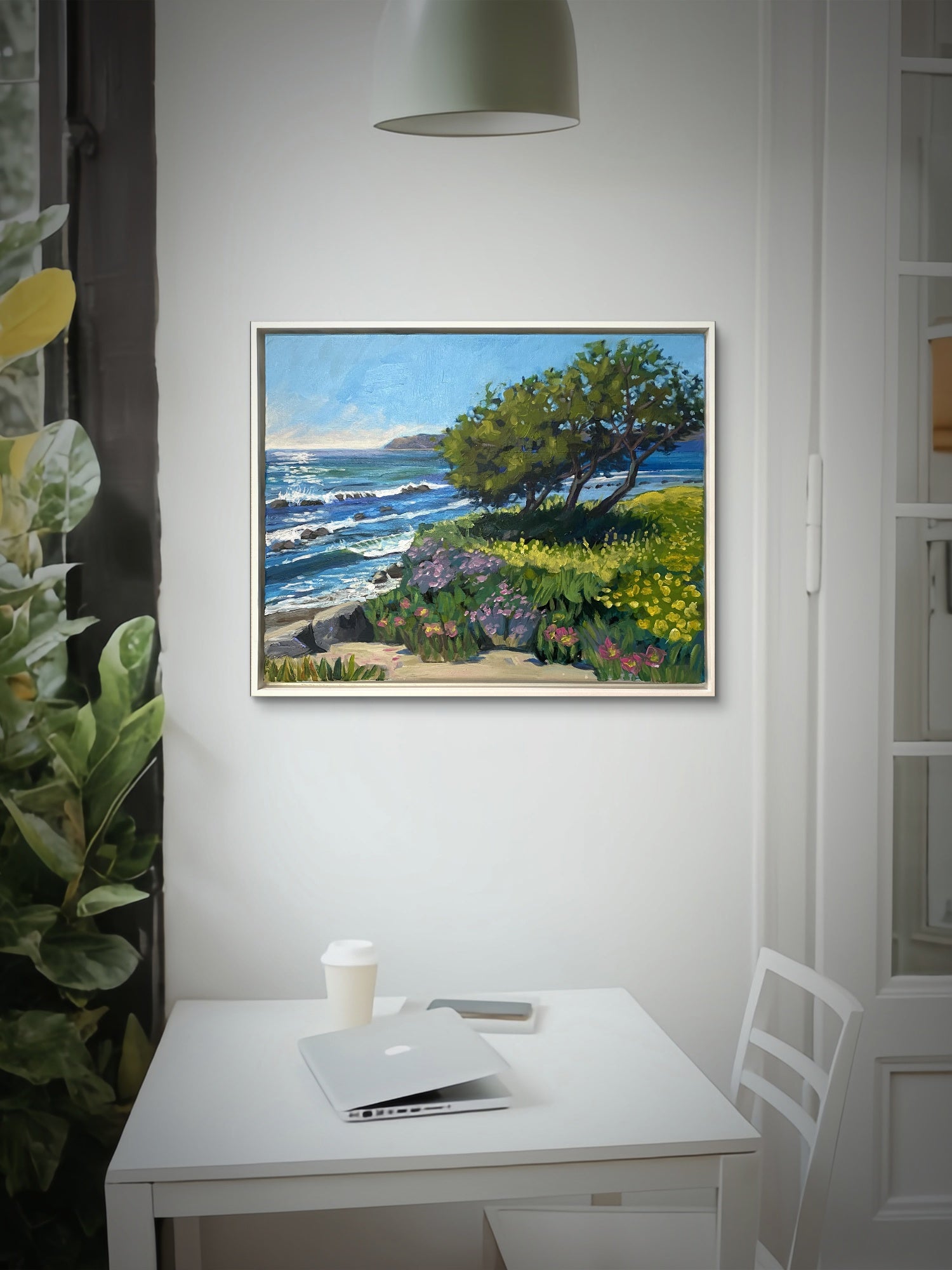 "Carpinteria Beach" | Coastal California Art Collection by Jamie Wells Artist in Ventura, CA