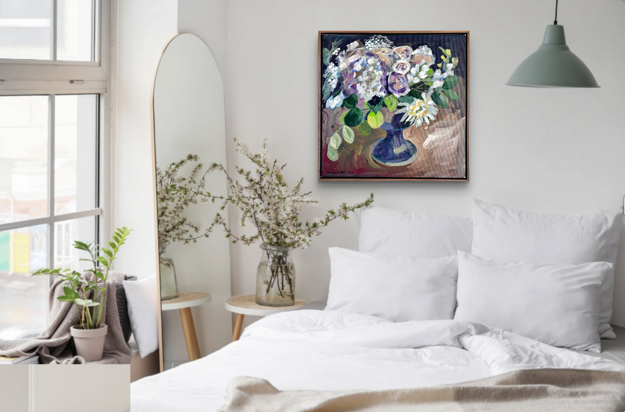 "Deep and Wild" | Floral Art Collection by Jamie Wells Artist in Ventura, CA