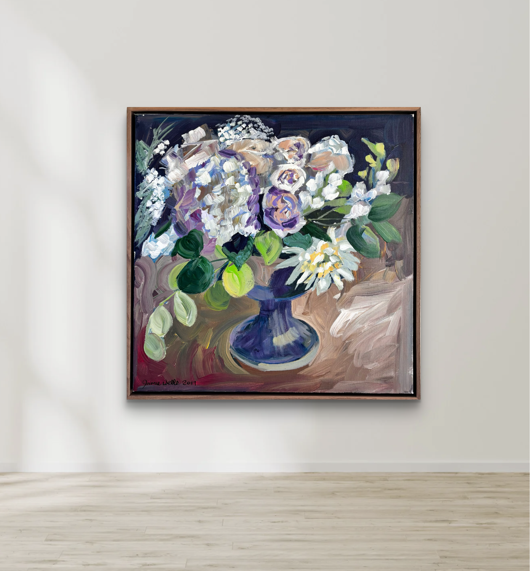 "Deep and Wild" | Floral Art Collection by Jamie Wells Artist in Ventura, CA