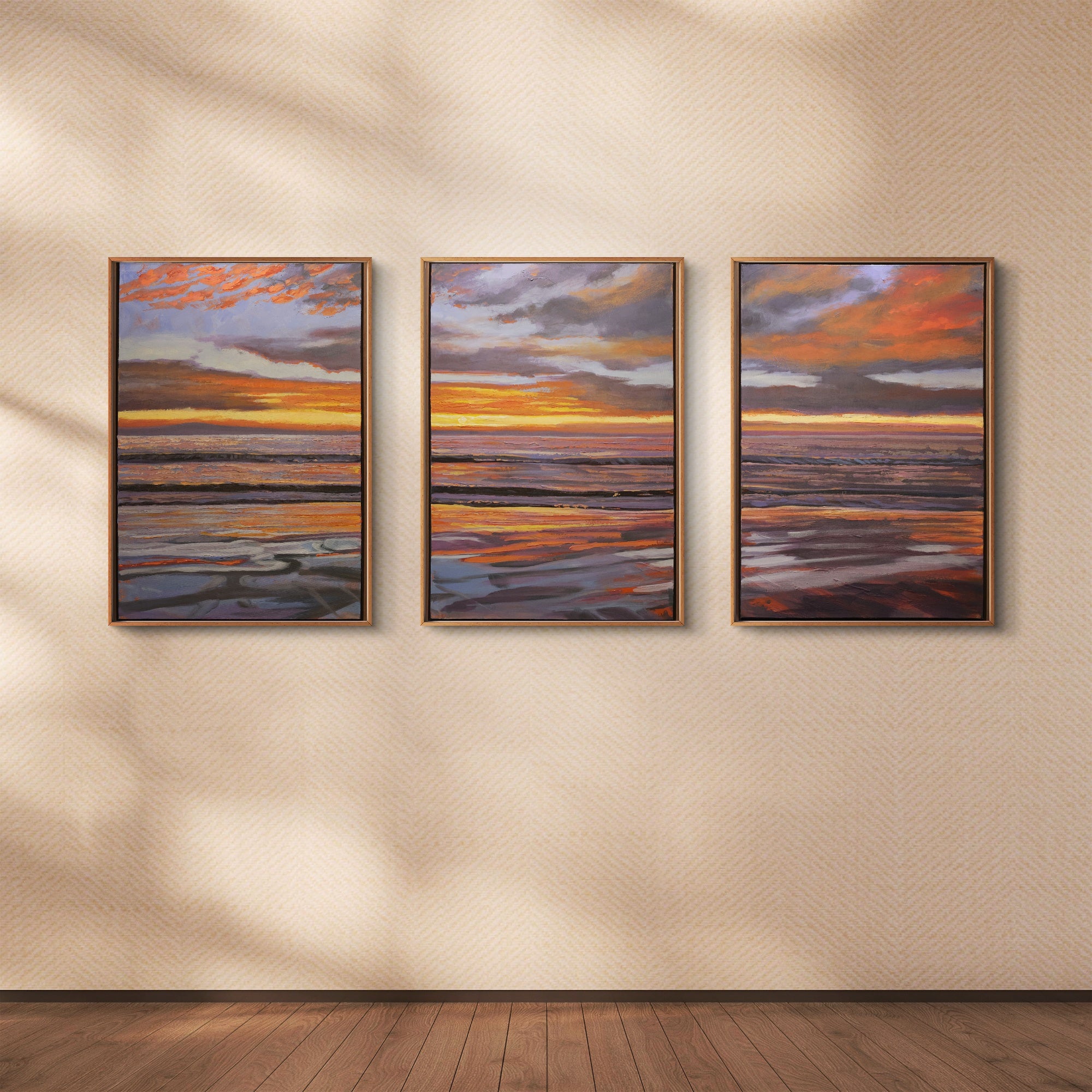 "Golden Hour" | Coastal California Art Collection by Jamie Wells Artist in Ventura, CA