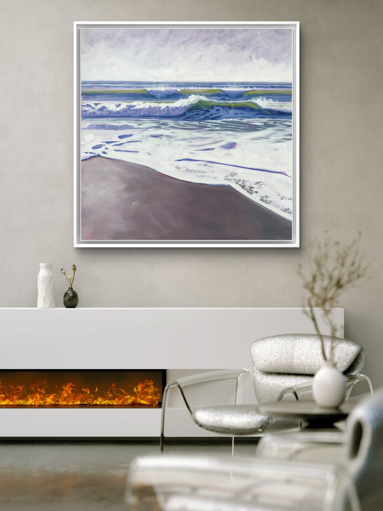 "Light at Dawn" | Coastal California Art Collection by Jamie Wells Artist in Ventura, CA