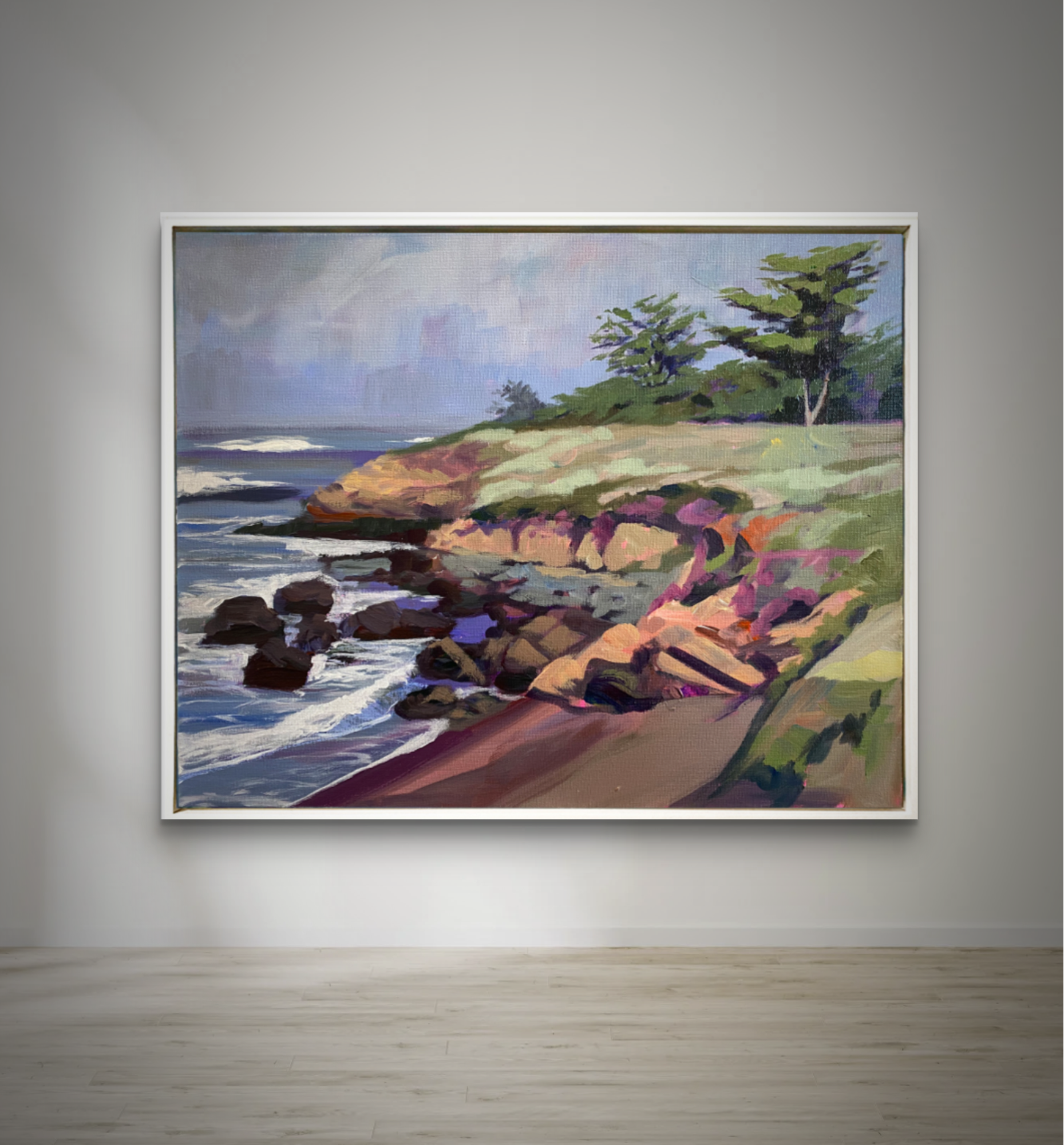 "Moonstone Beach" | Coastal California Art Collection by Jamie Wells Artist in Ventura, CA