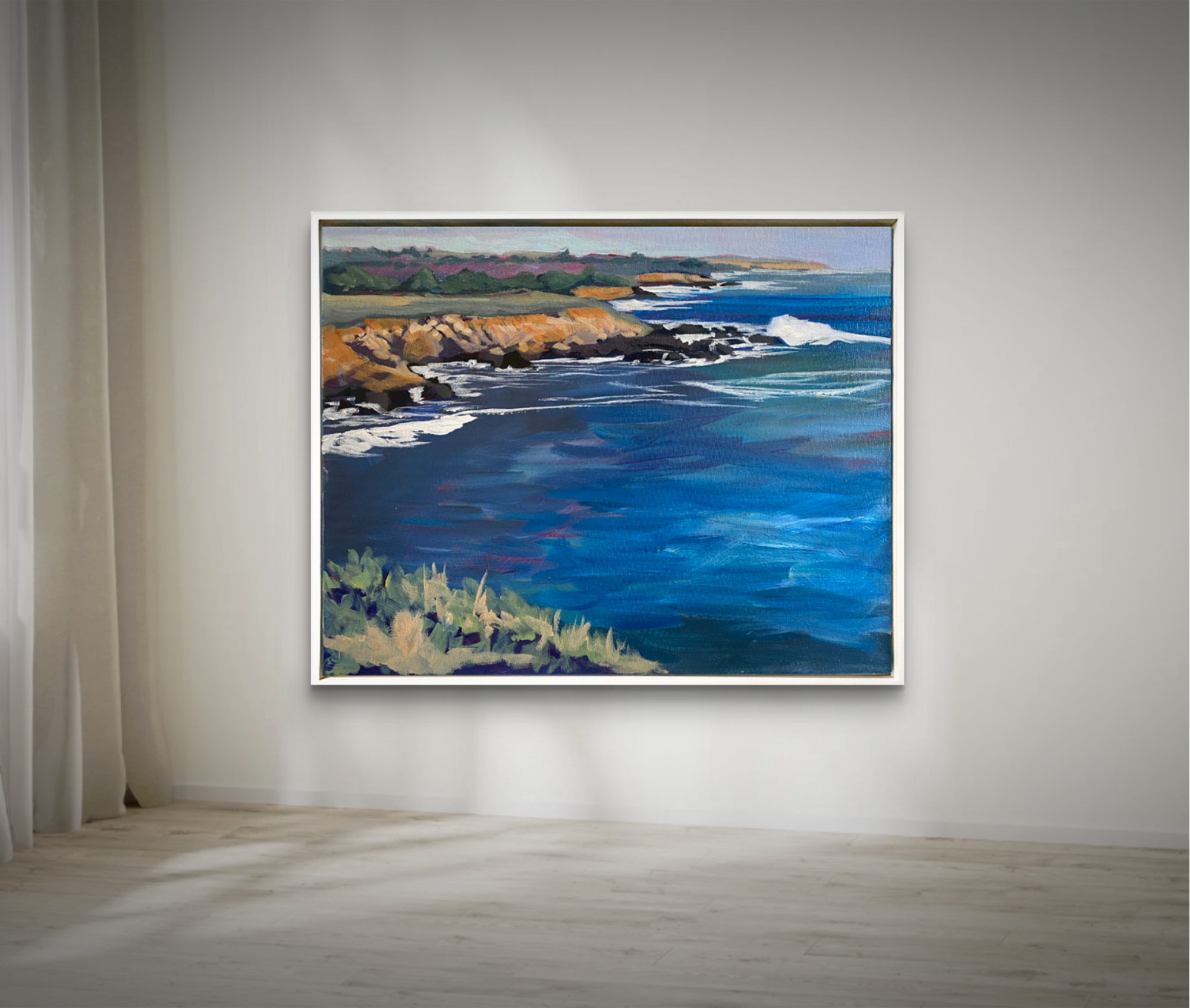 "Tides of Cambria" | Coastal California Art Collection by Jamie Wells Artist in Ventura, CA