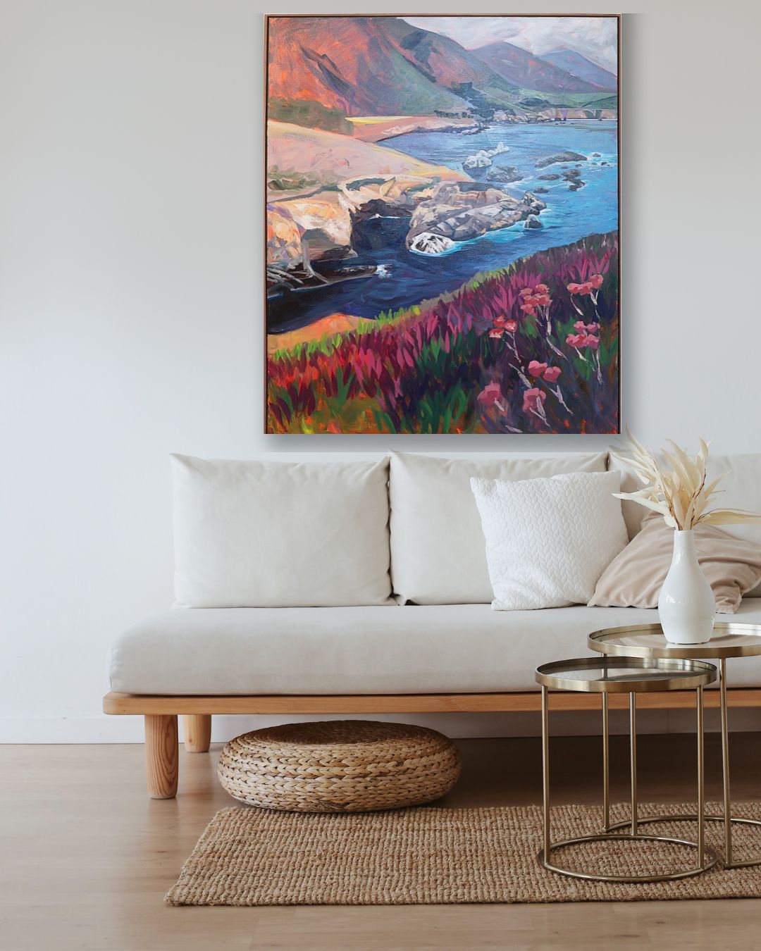 "Hills of Big Sur" | Coastal California Art Collection by Jamie Wells Artist in Ventura, CA