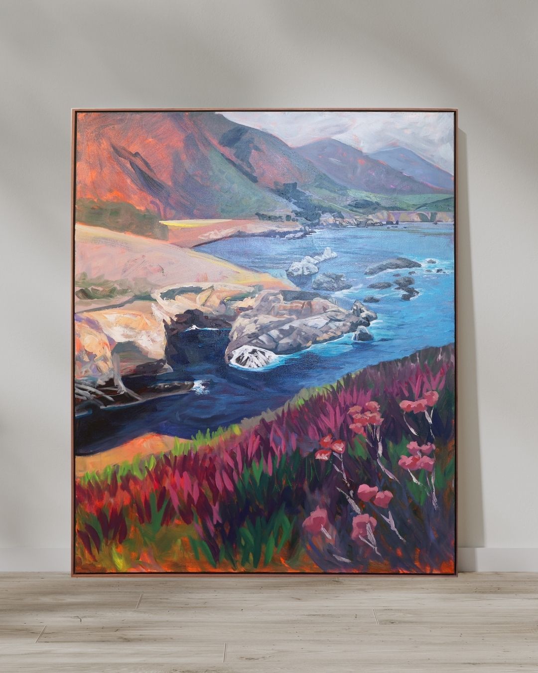 "Hills of Big Sur" | Coastal California Art Collection by Jamie Wells Artist in Ventura, CA