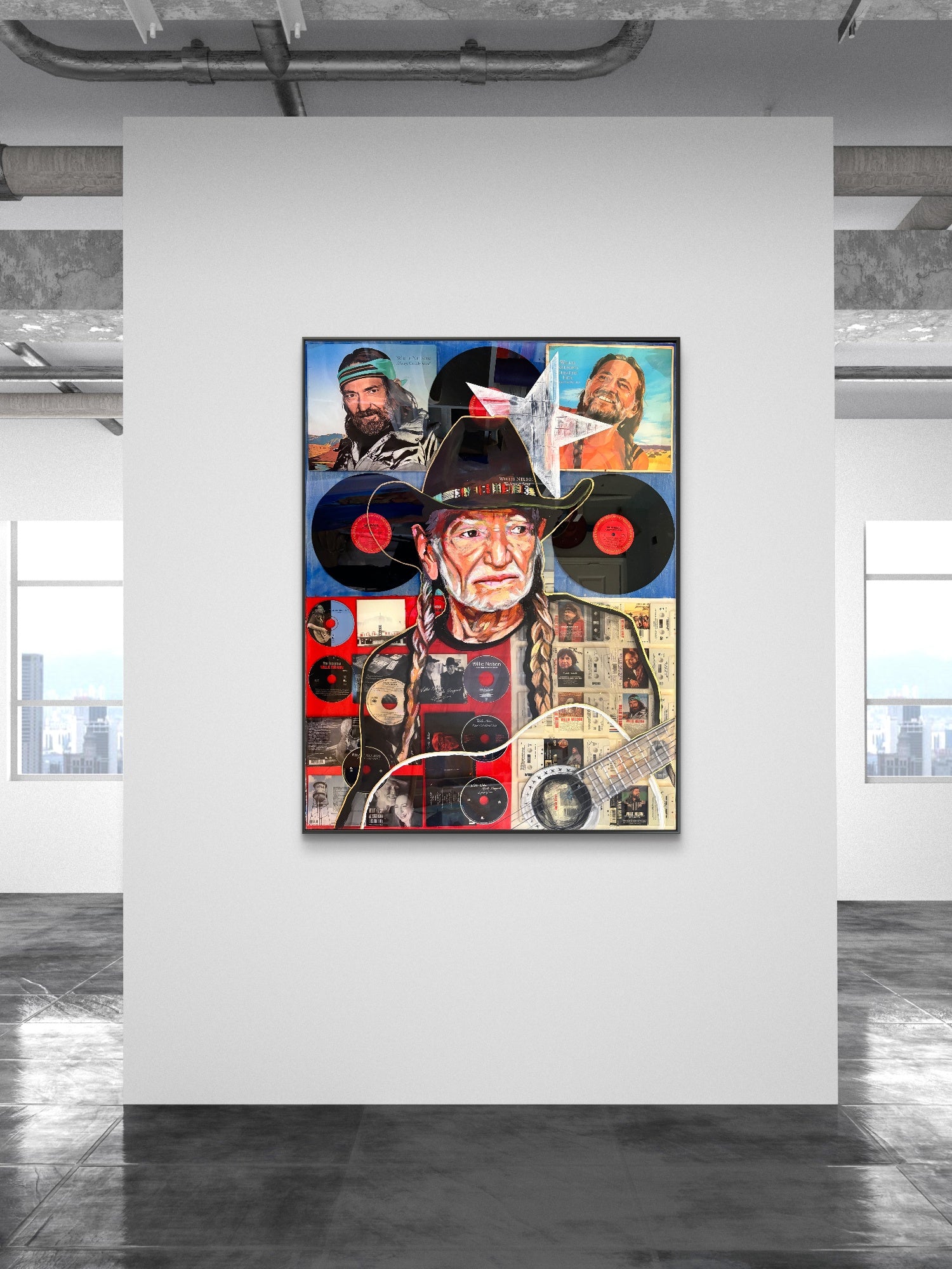 Willie Nelson | Pop Art Collection by Jamie Wells Artist in Ventura, CA