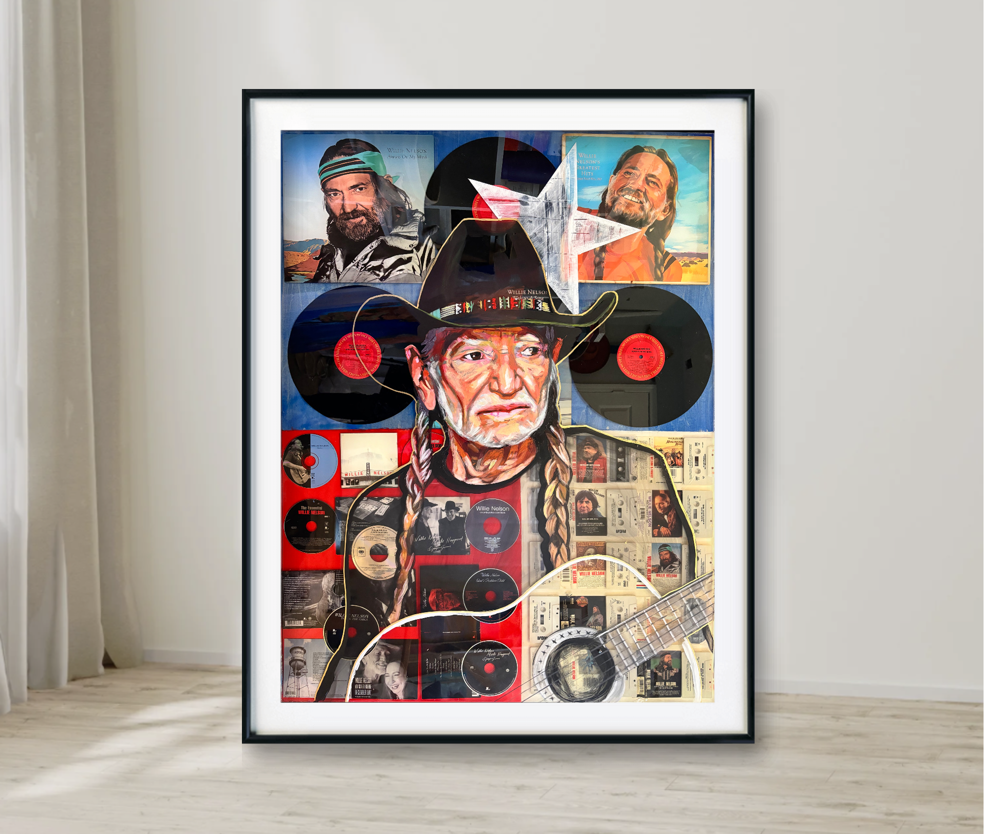 Willie Nelson | Pop Art Collection by Jamie Wells Artist in Ventura, CA