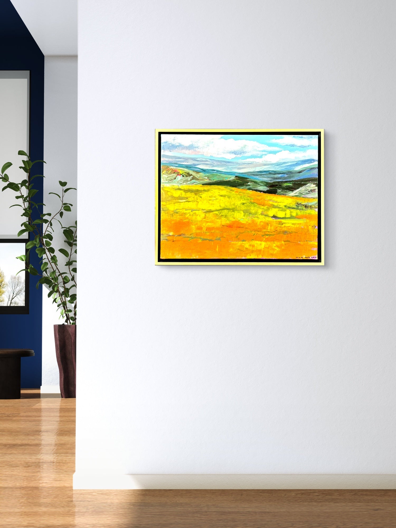 "Superbloom in Carrizo Valley" | California Valleys Art Collection by Jamie Wells Artist in Ventura, CA