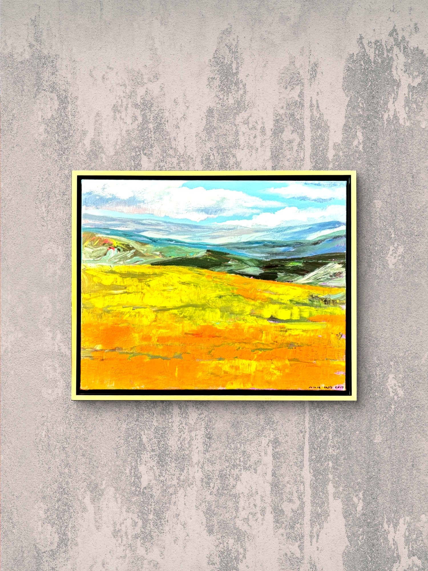"Superbloom in Carrizo Valley" | California Valleys Art Collection by Jamie Wells Artist in Ventura, CA