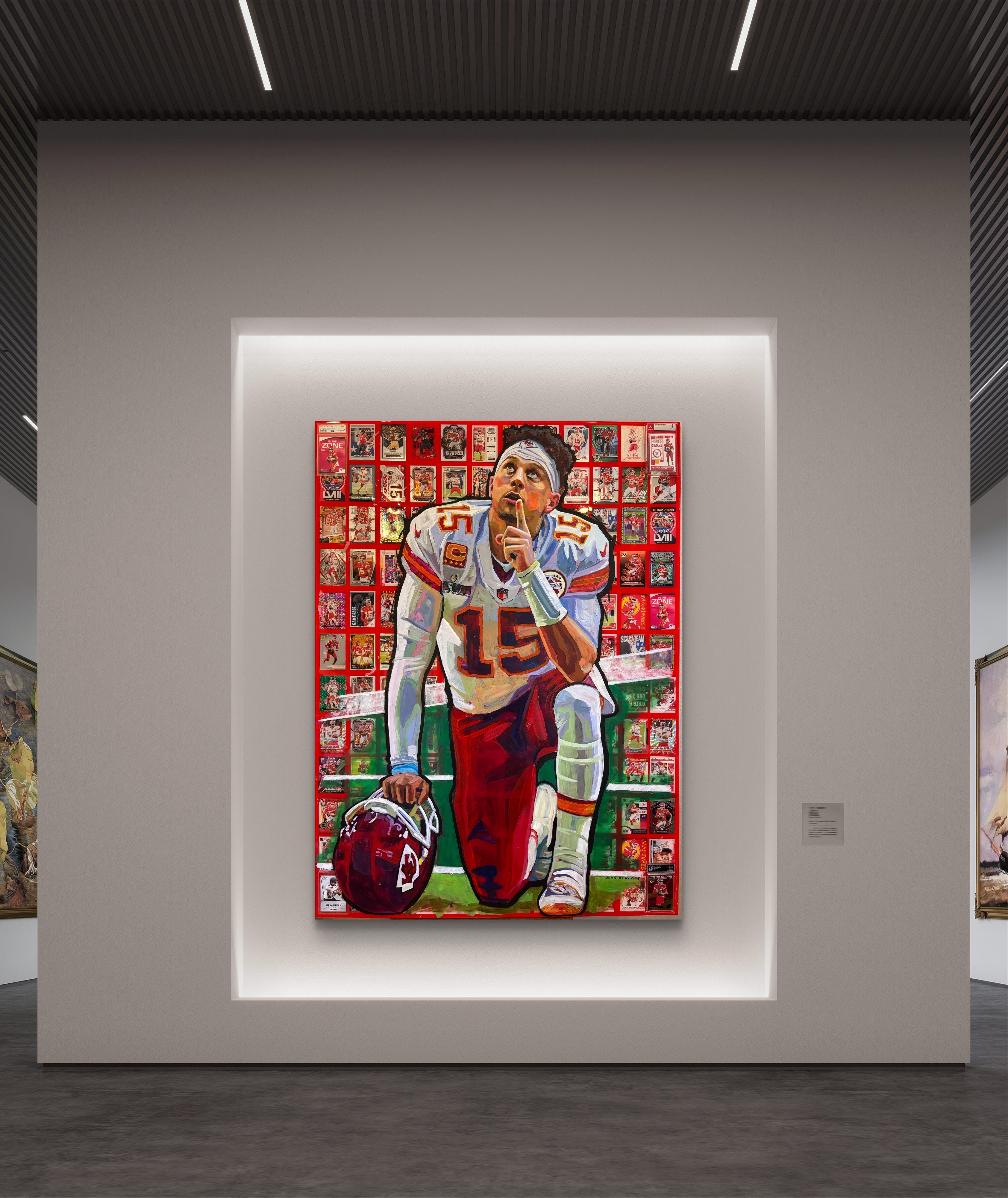 To Him Be the Glory — A Patrick Mahomes Pop-Art Tribute
