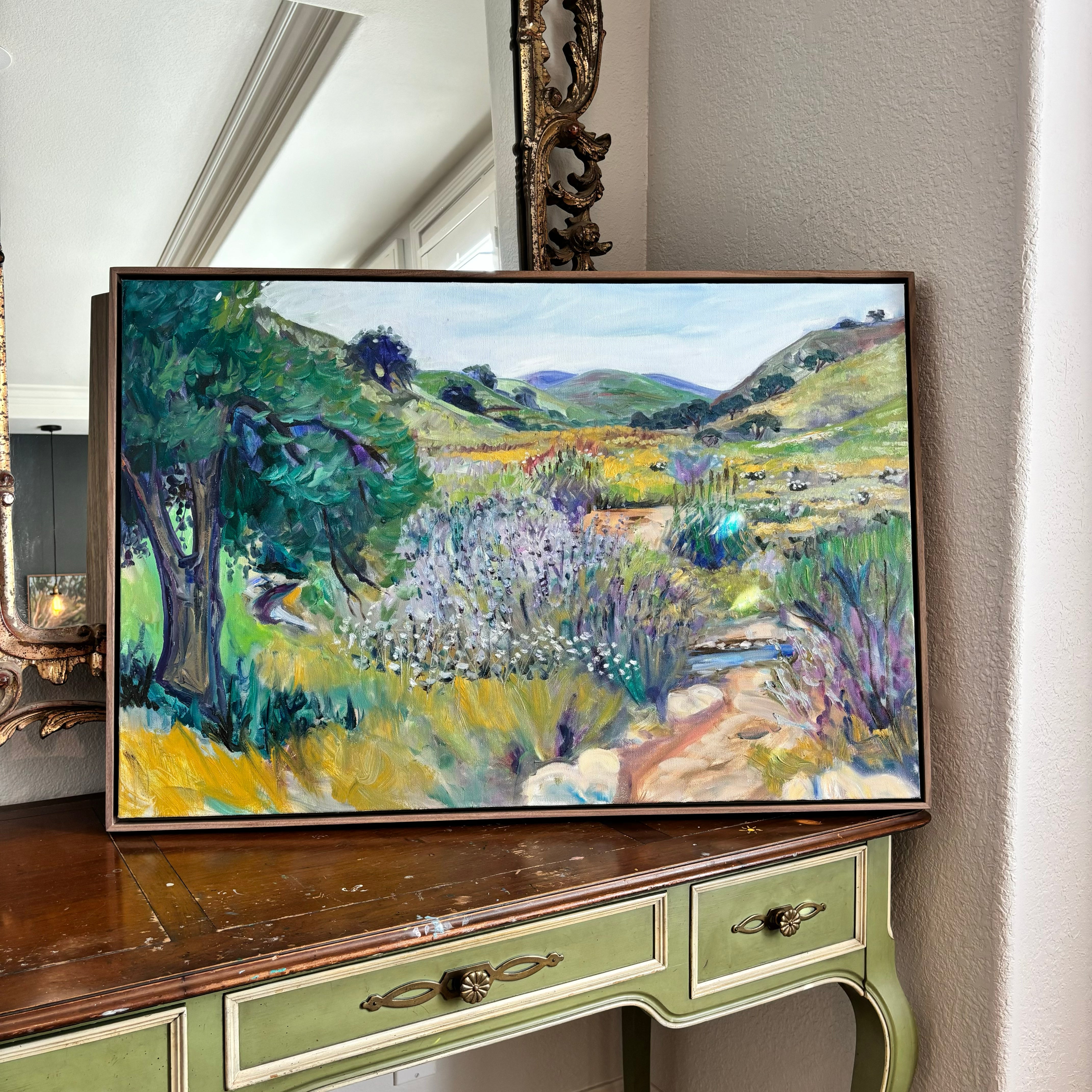 "Harmon Canyon" | California Canyons Art Collection by Jamie Wells Artist in Ventura, CA