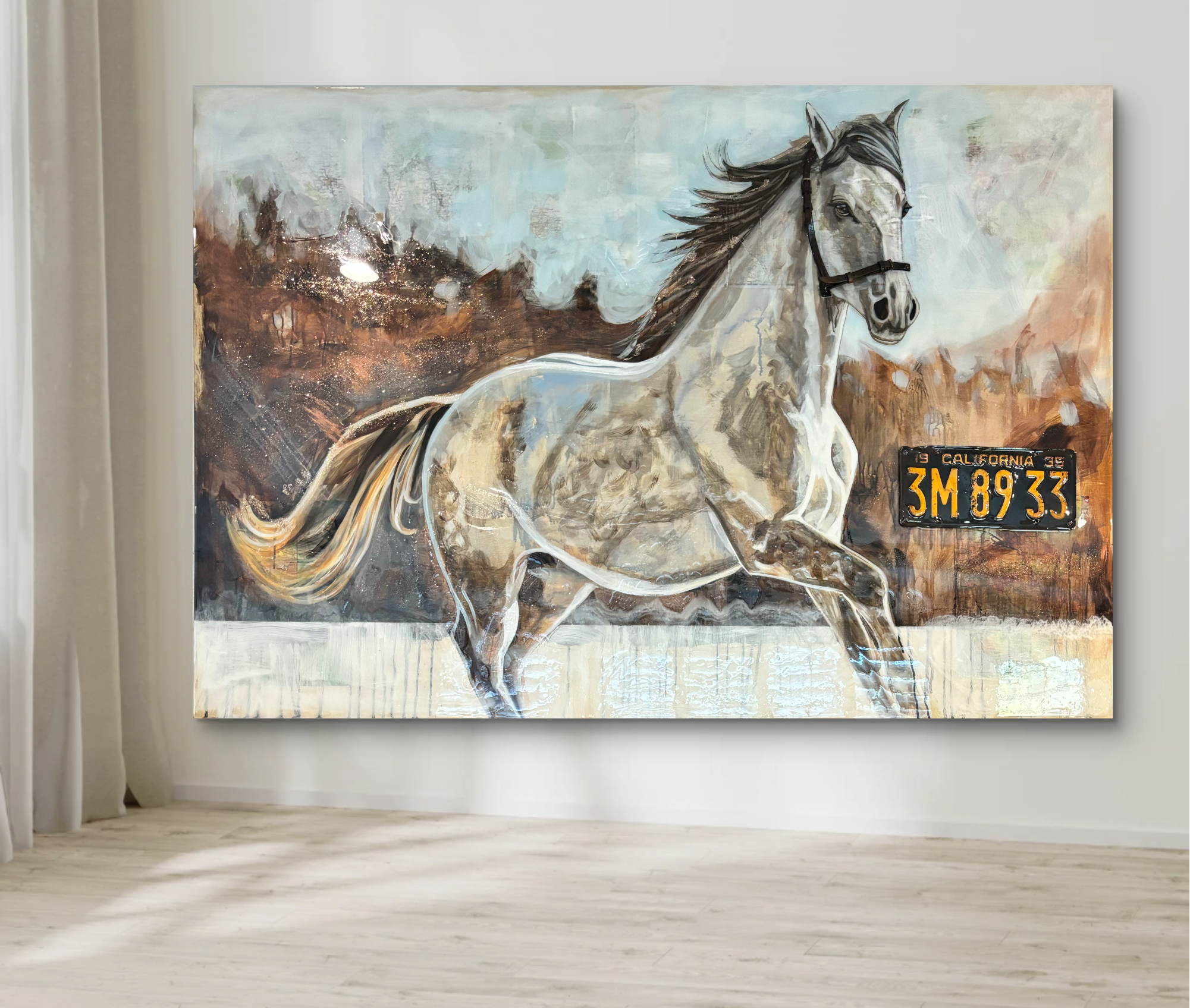 "Road to the West" | Western Art Collection by Jamie Wells Artist in Ventura, CA
