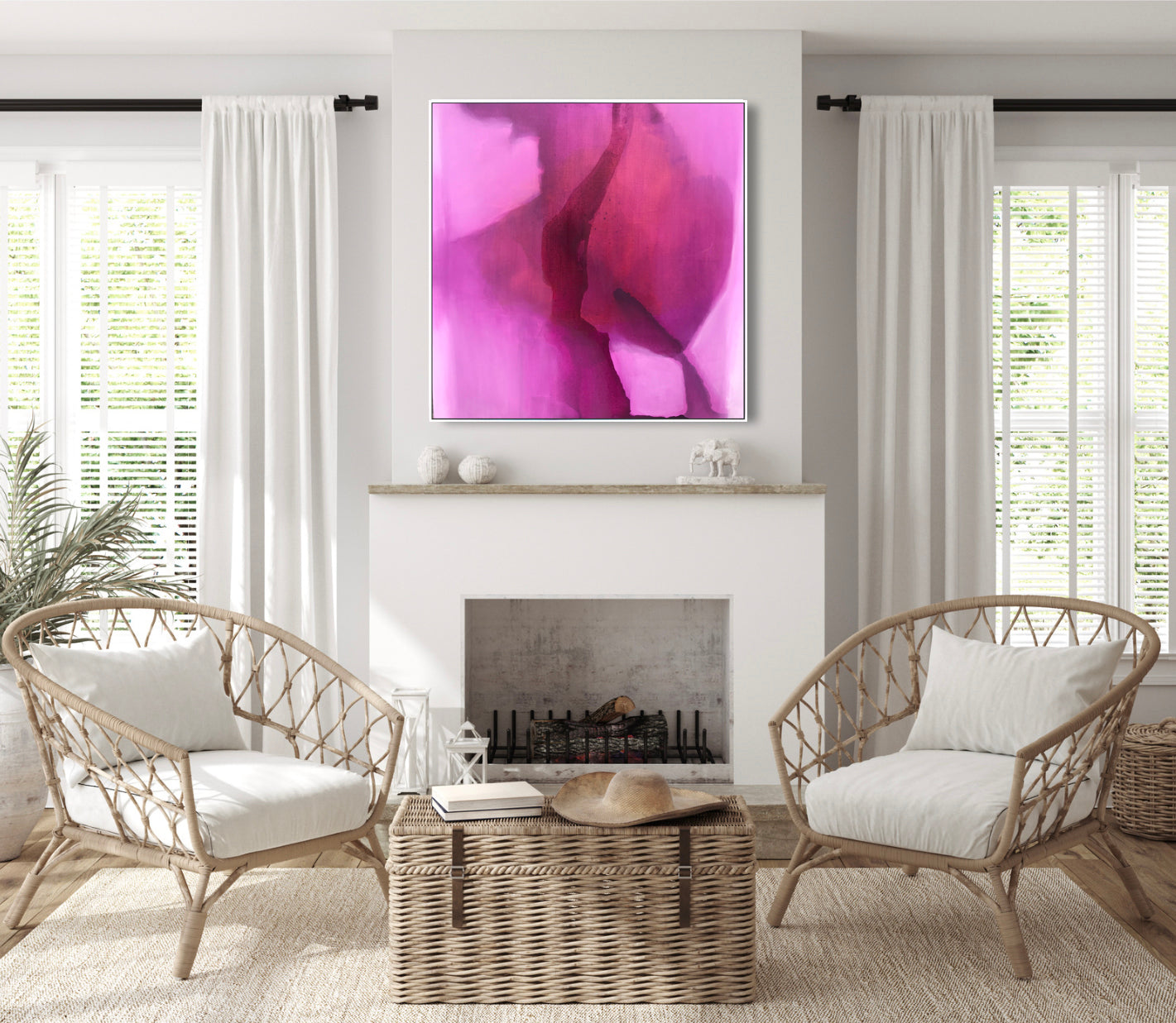 "Mystified" | Abstract Art Collection by Jamie Wells Artist in Ventura, CA