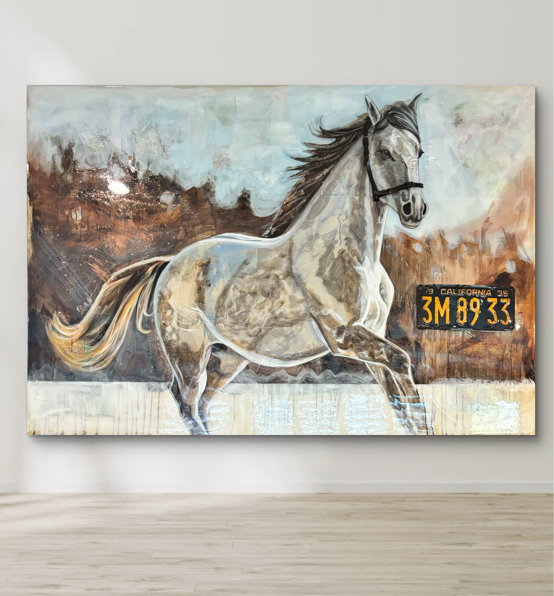 "Road to the West" | Western Art Collection by Jamie Wells Artist in Ventura, CA