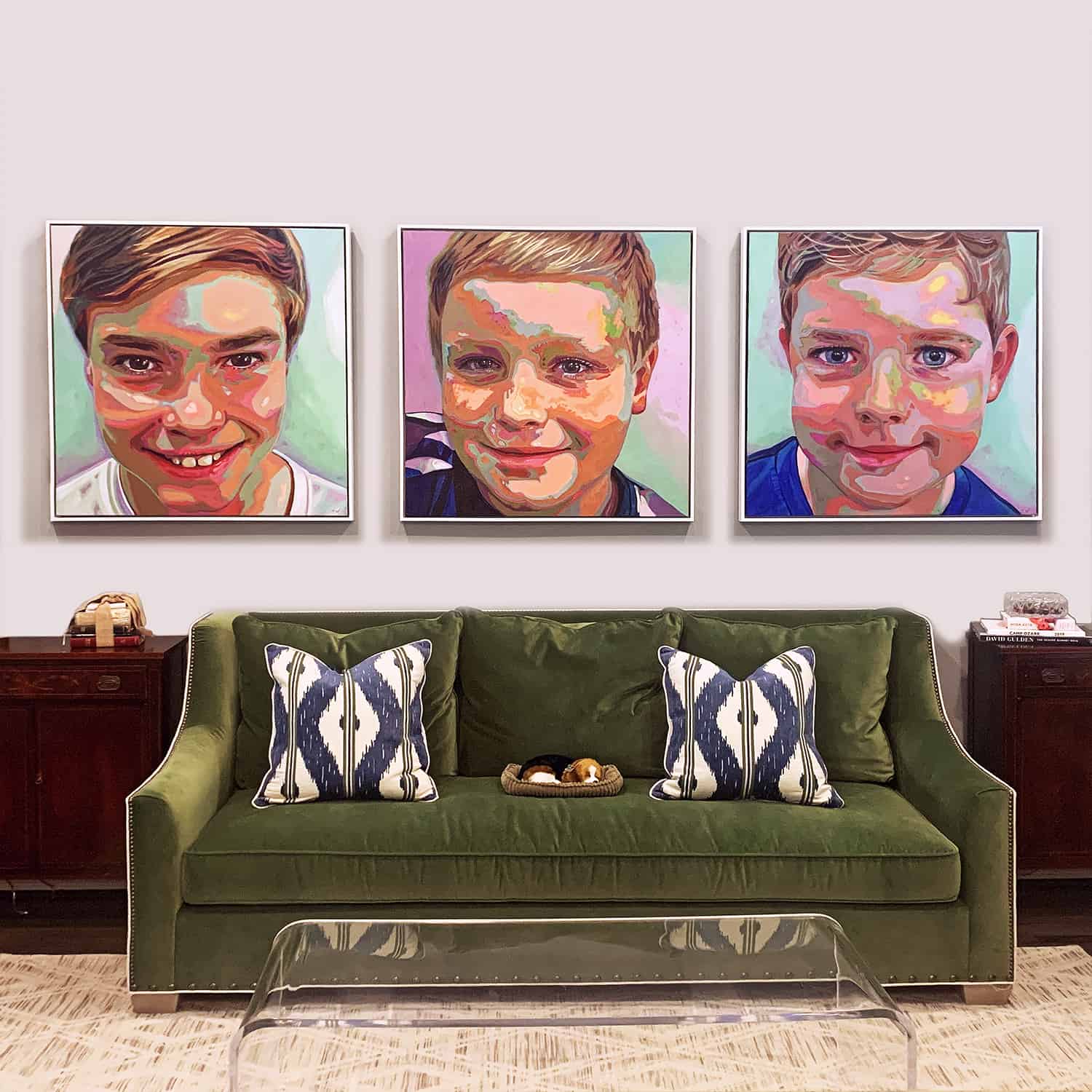 Portrait Series of 3 boys.